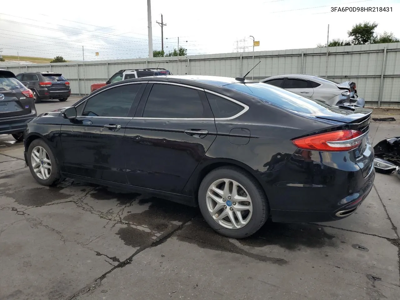 3FA6P0D98HR218431 2017 Ford Fusion Titanium