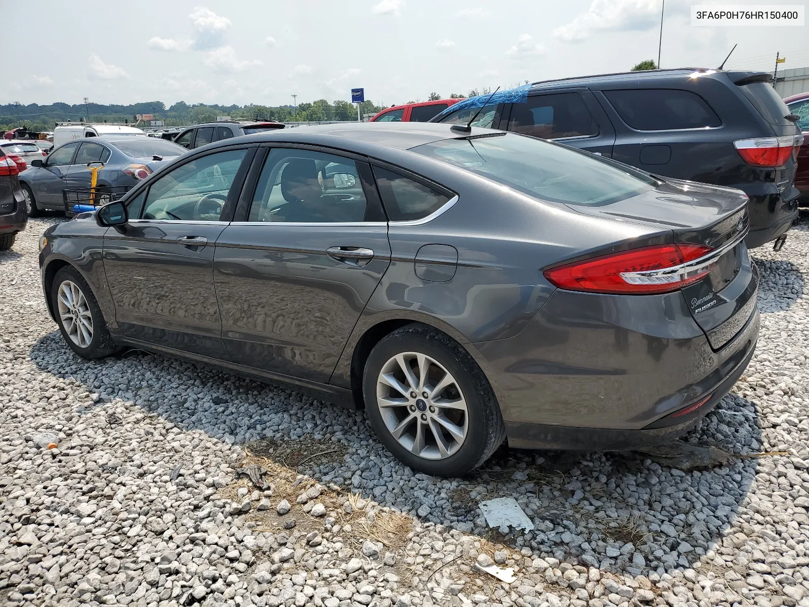 2017 Ford Fusion Se VIN: 3FA6P0H76HR150400 Lot: 63023244