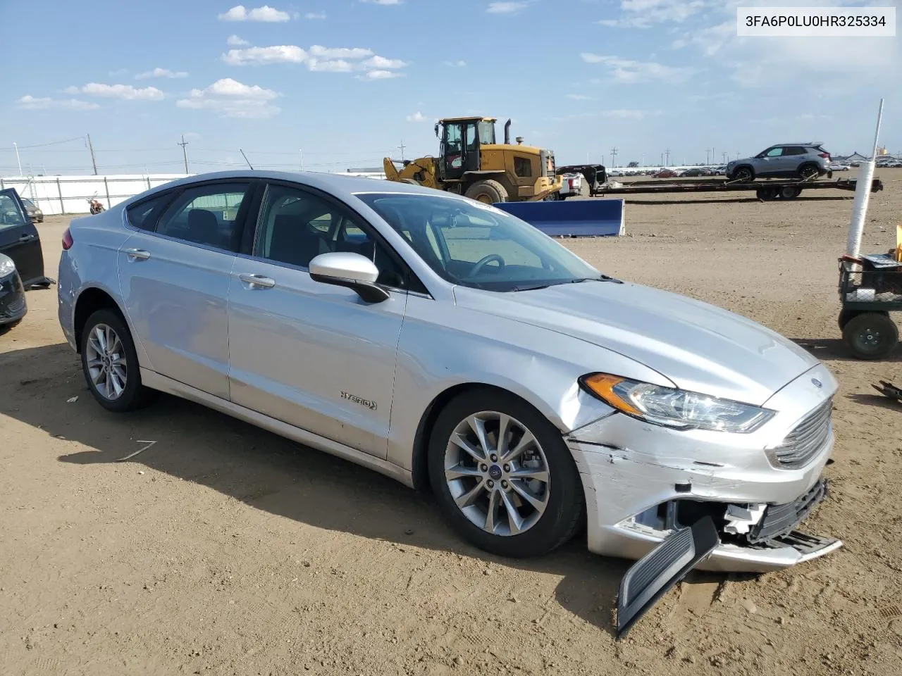 2017 Ford Fusion Se Hybrid VIN: 3FA6P0LU0HR325334 Lot: 63055554