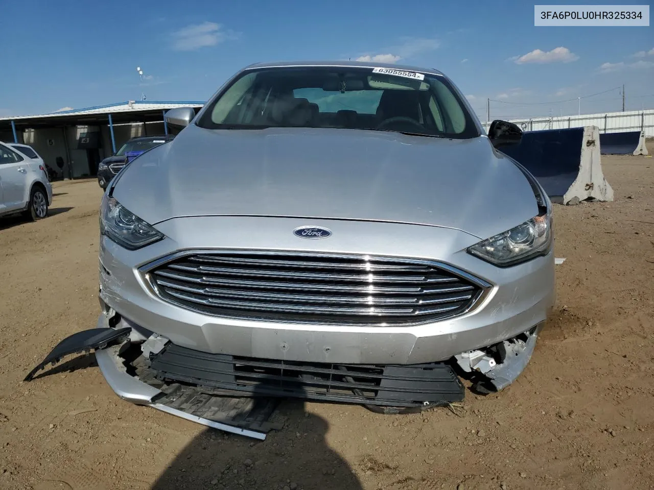 2017 Ford Fusion Se Hybrid VIN: 3FA6P0LU0HR325334 Lot: 63055554