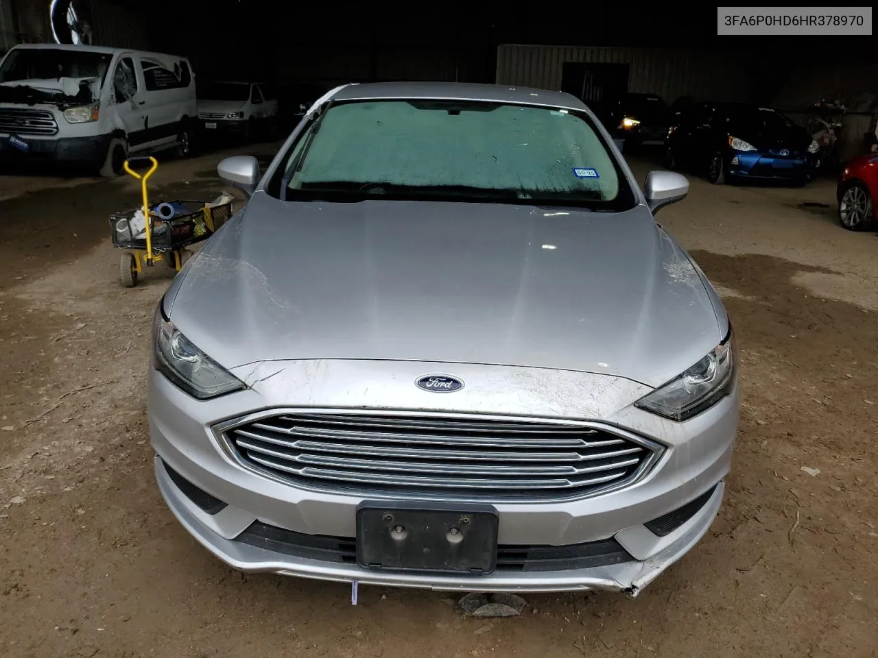 3FA6P0HD6HR378970 2017 Ford Fusion Se