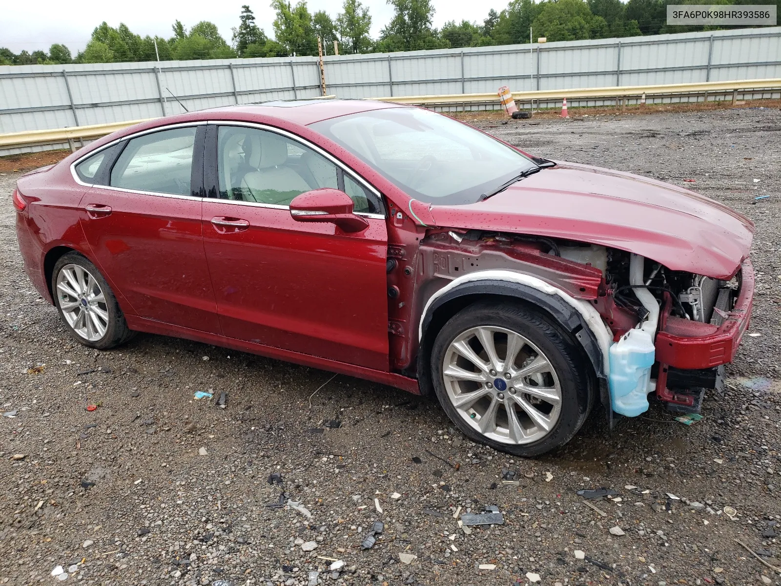 3FA6P0K98HR393586 2017 Ford Fusion Titanium