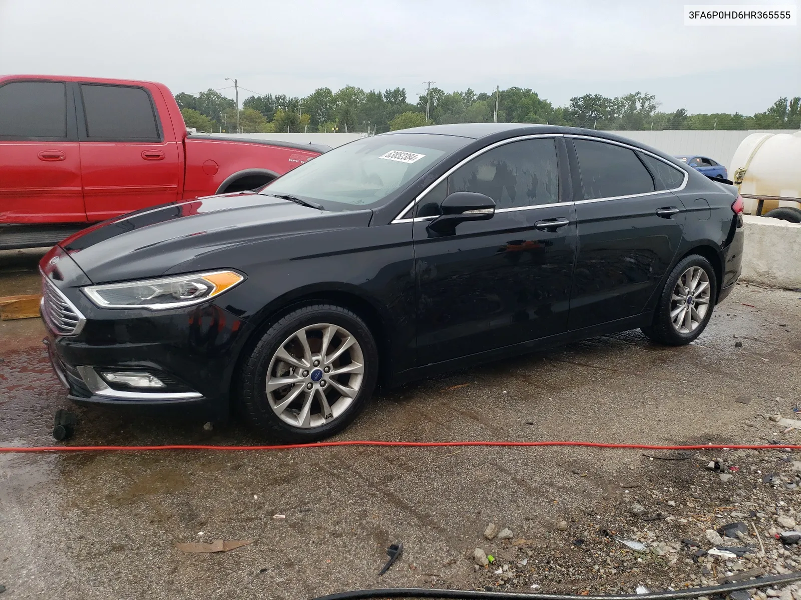 3FA6P0HD6HR365555 2017 Ford Fusion Se