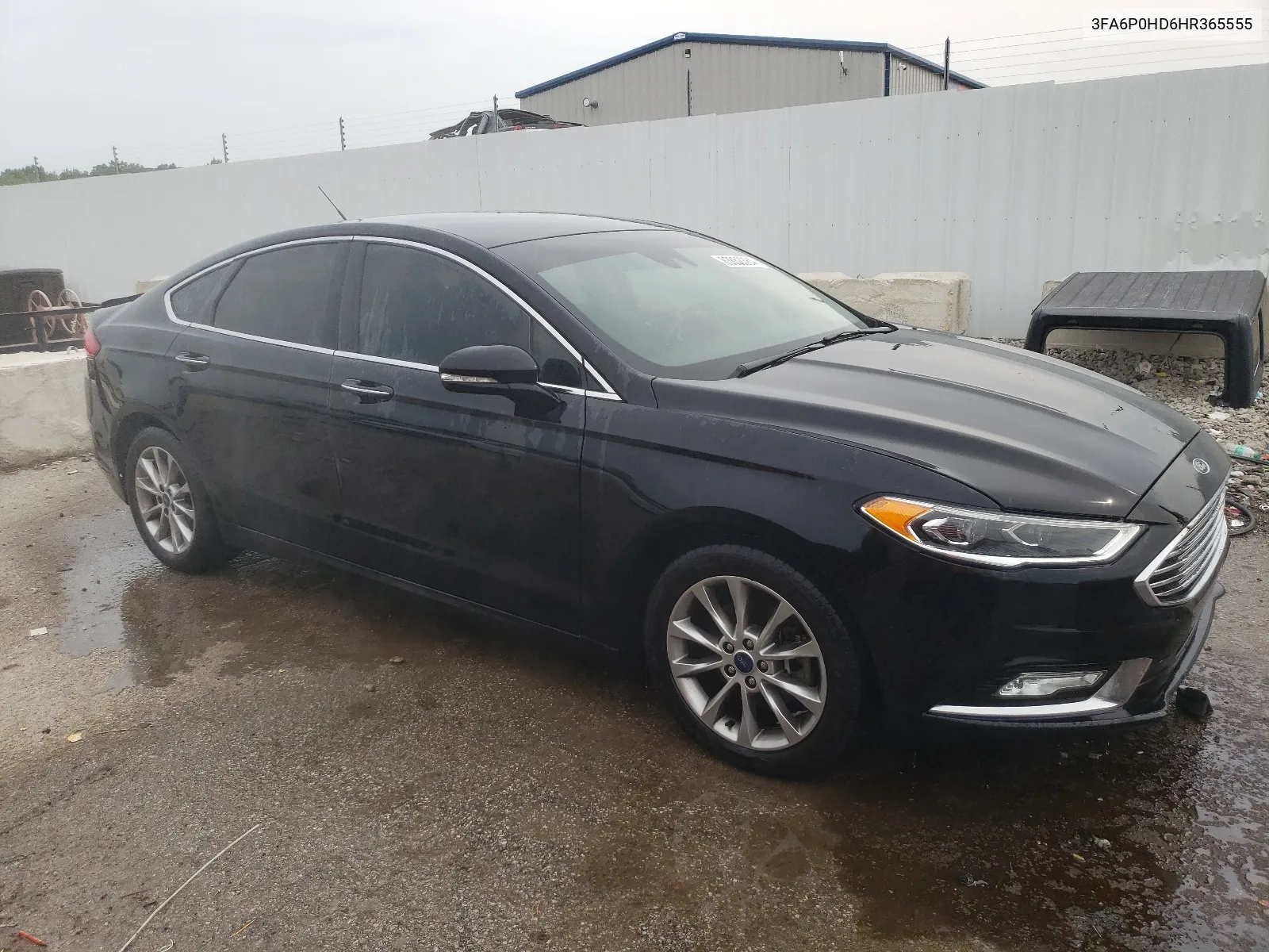 3FA6P0HD6HR365555 2017 Ford Fusion Se