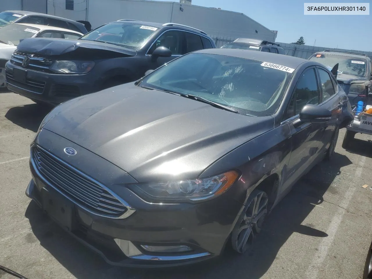 3FA6P0LUXHR301140 2017 Ford Fusion Se Hybrid