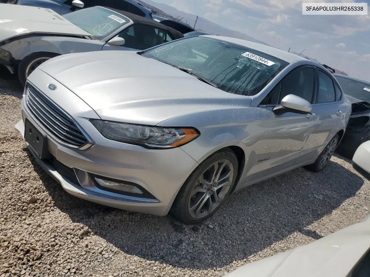 3FA6P0LU3HR265338 2017 Ford Fusion Se Hybrid