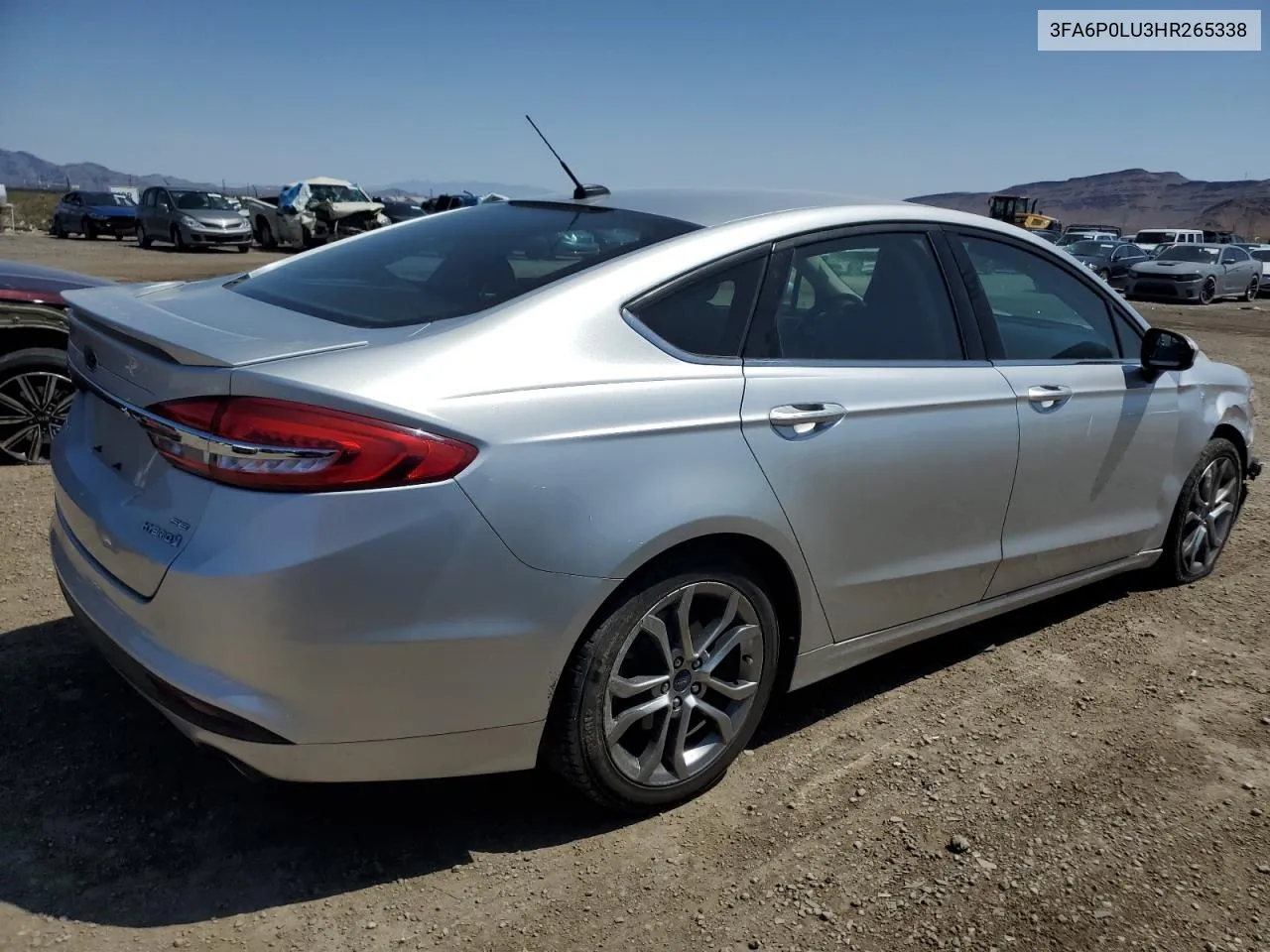 2017 Ford Fusion Se Hybrid VIN: 3FA6P0LU3HR265338 Lot: 63912844