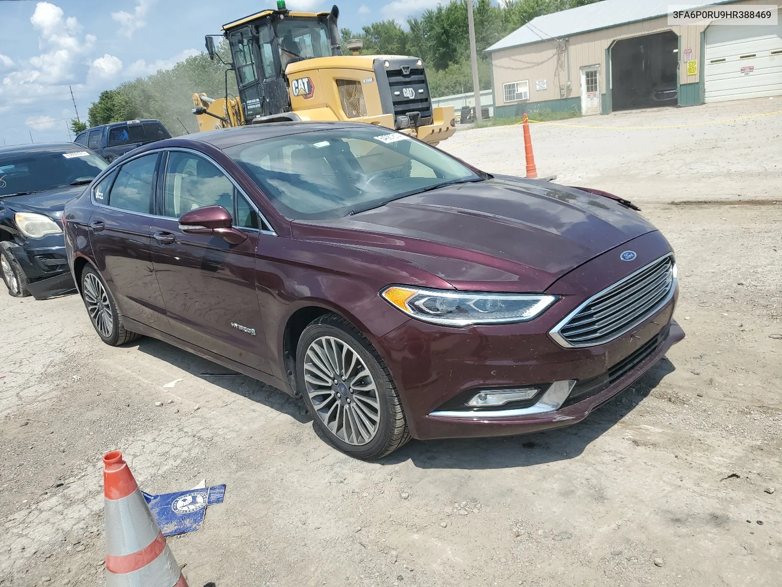 3FA6P0RU9HR388469 2017 Ford Fusion Titanium Hev