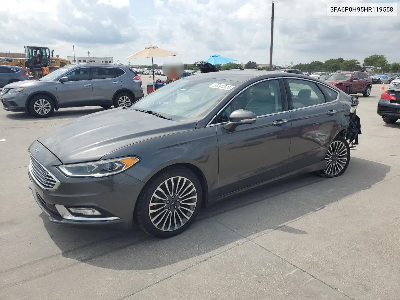 3FA6P0H95HR119558 2017 Ford Fusion Se