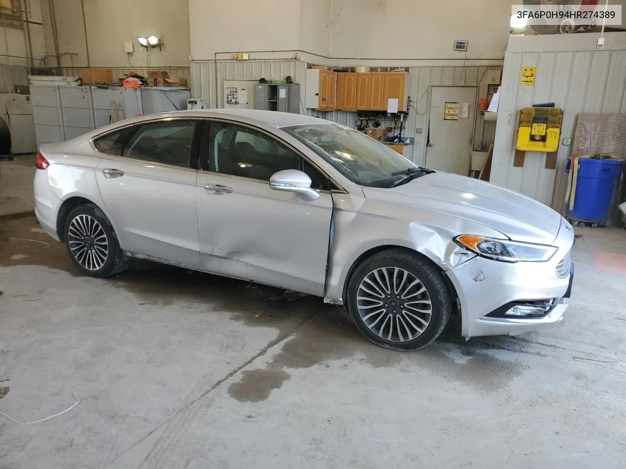 2017 Ford Fusion Se VIN: 3FA6P0H94HR274389 Lot: 64429884