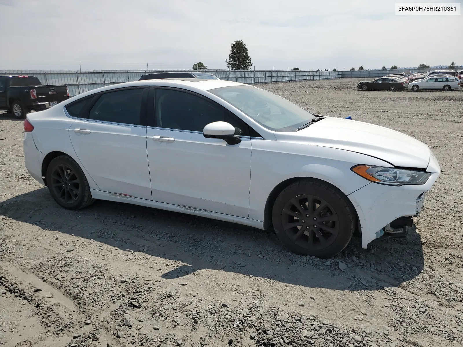 2017 Ford Fusion Se VIN: 3FA6P0H75HR210361 Lot: 64682964