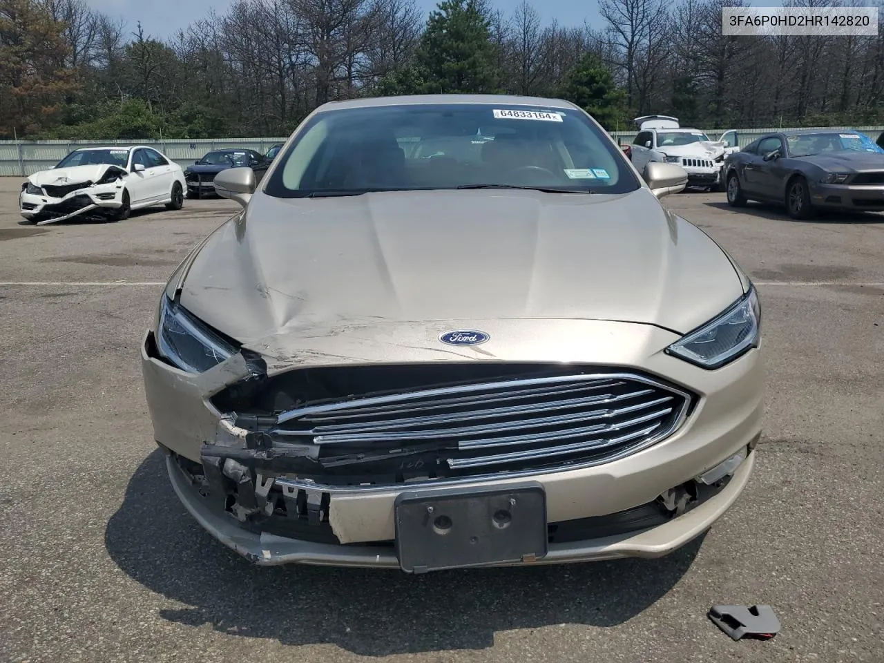 3FA6P0HD2HR142820 2017 Ford Fusion Se