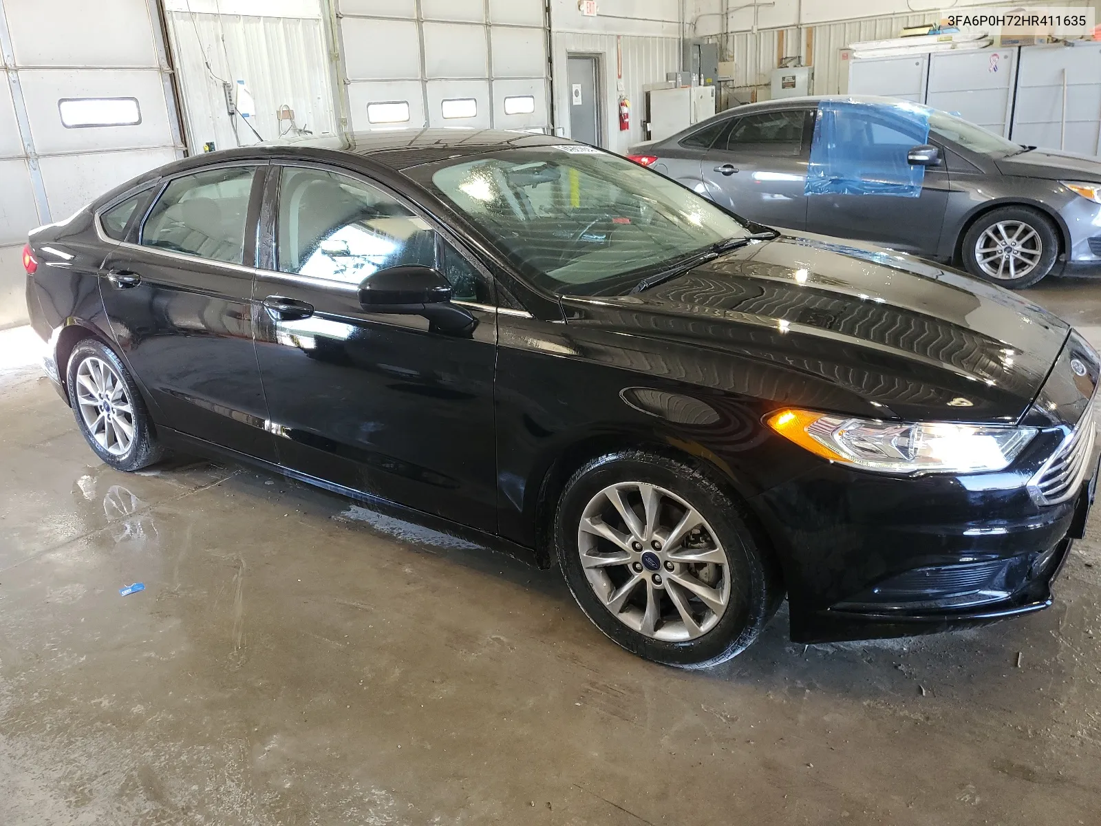 2017 Ford Fusion Se VIN: 3FA6P0H72HR411635 Lot: 64901654