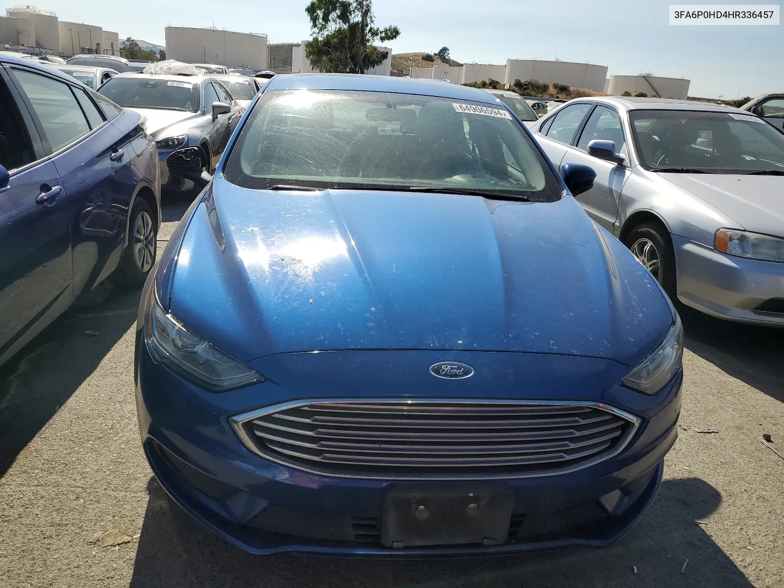 3FA6P0HD4HR336457 2017 Ford Fusion Se