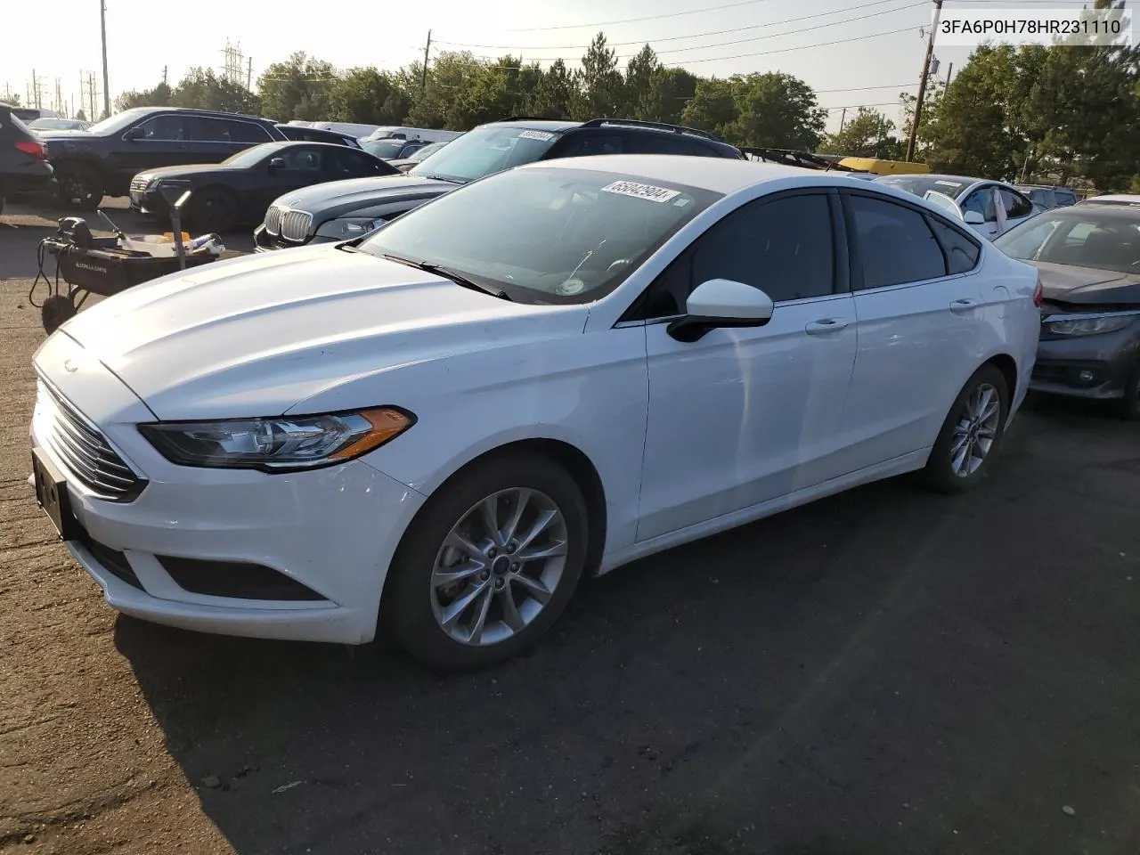 3FA6P0H78HR231110 2017 Ford Fusion Se