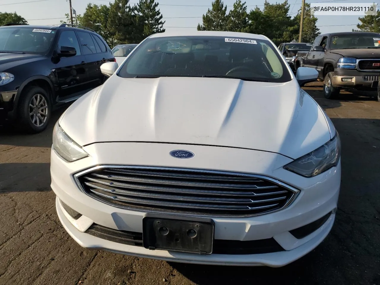 3FA6P0H78HR231110 2017 Ford Fusion Se