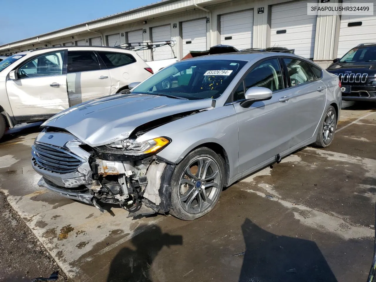 2017 Ford Fusion Se Hybrid VIN: 3FA6P0LU5HR324499 Lot: 65326794