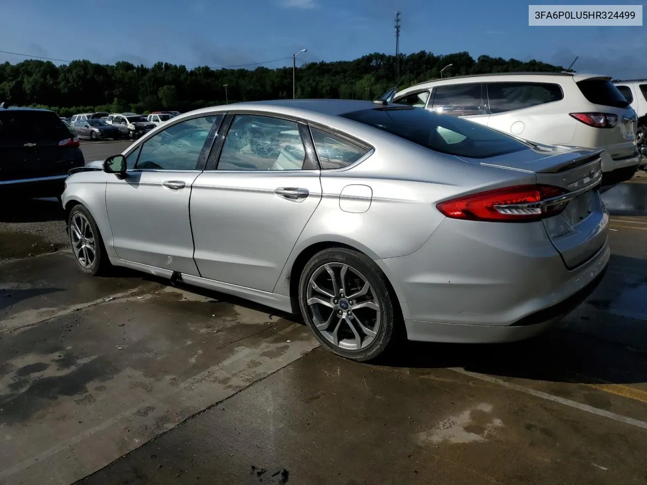 2017 Ford Fusion Se Hybrid VIN: 3FA6P0LU5HR324499 Lot: 65326794