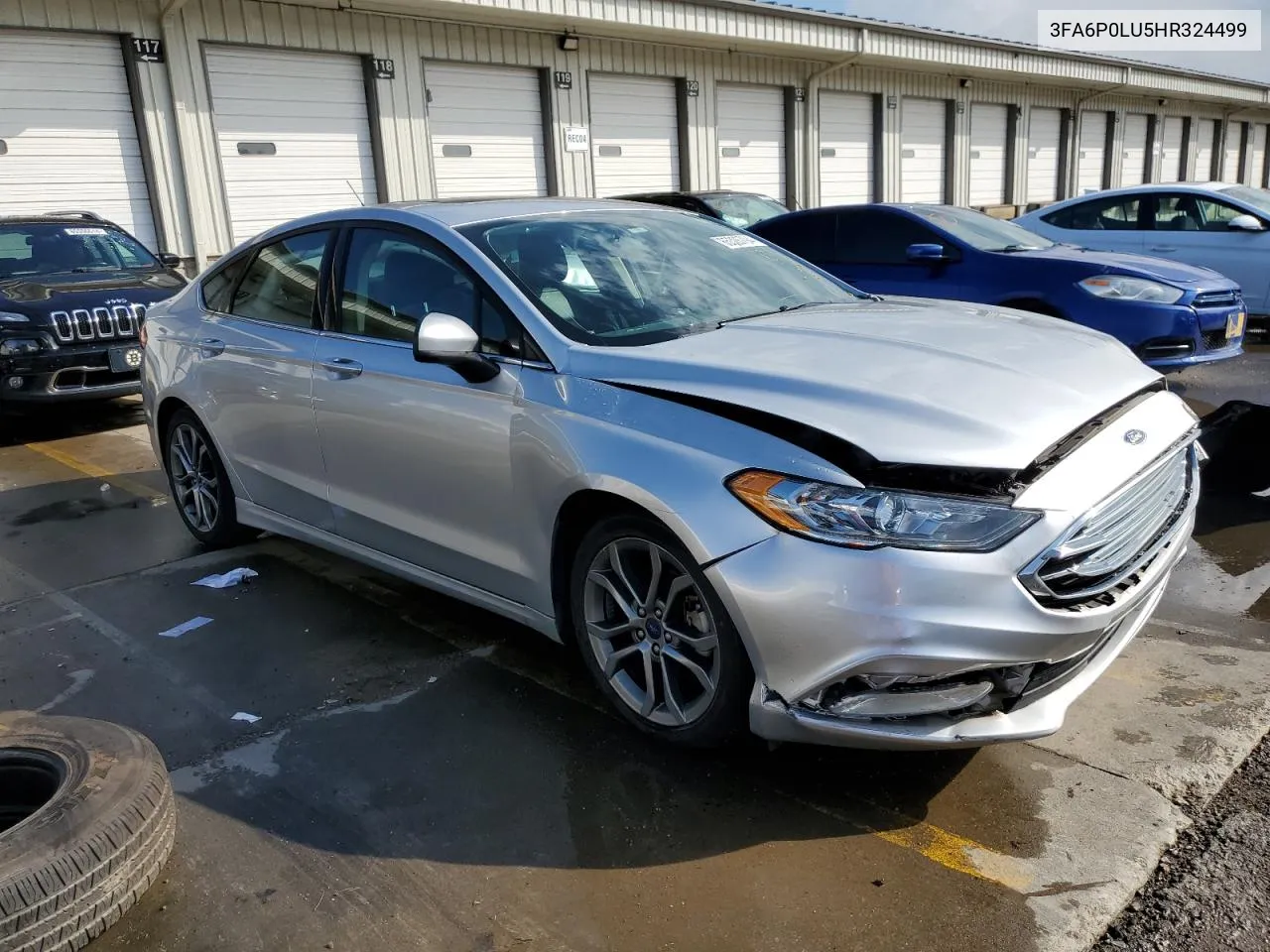 2017 Ford Fusion Se Hybrid VIN: 3FA6P0LU5HR324499 Lot: 65326794