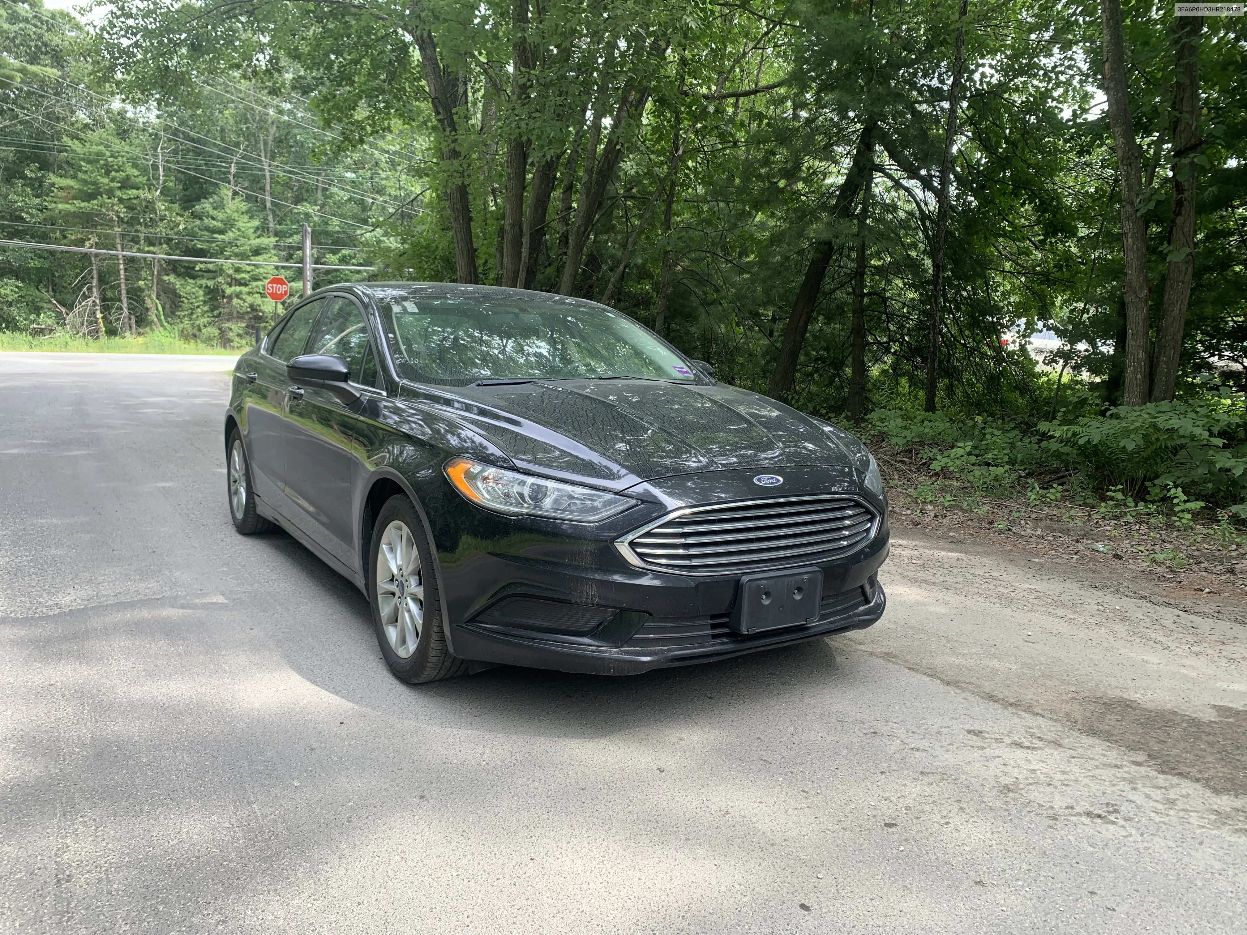 2017 Ford Fusion Se VIN: 3FA6P0HD3HR218478 Lot: 65416024