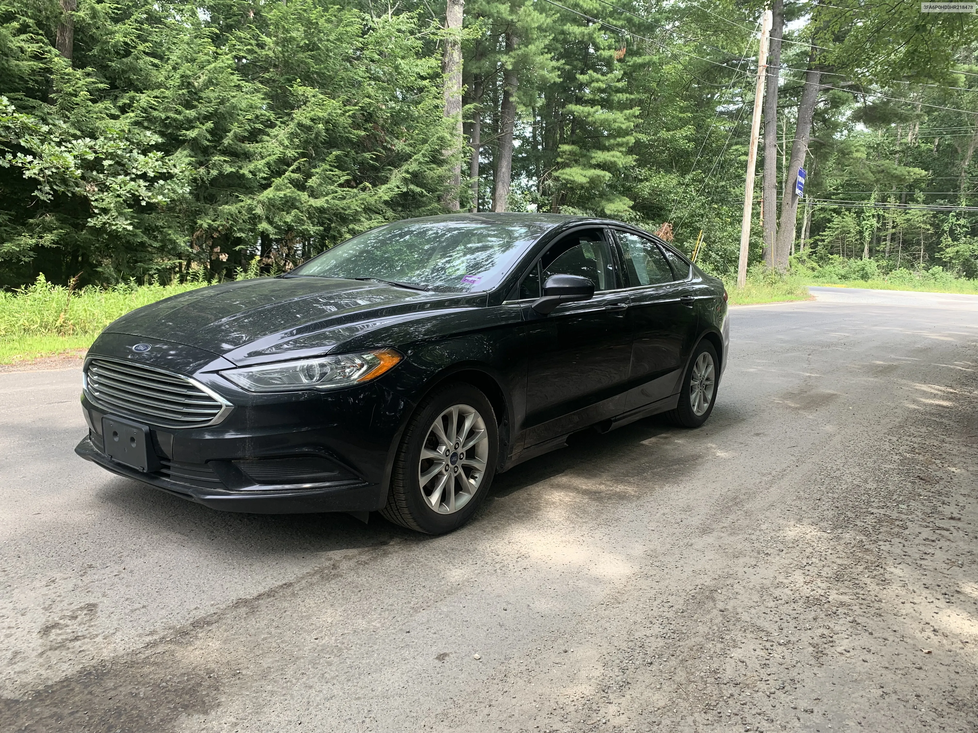 2017 Ford Fusion Se VIN: 3FA6P0HD3HR218478 Lot: 65416024