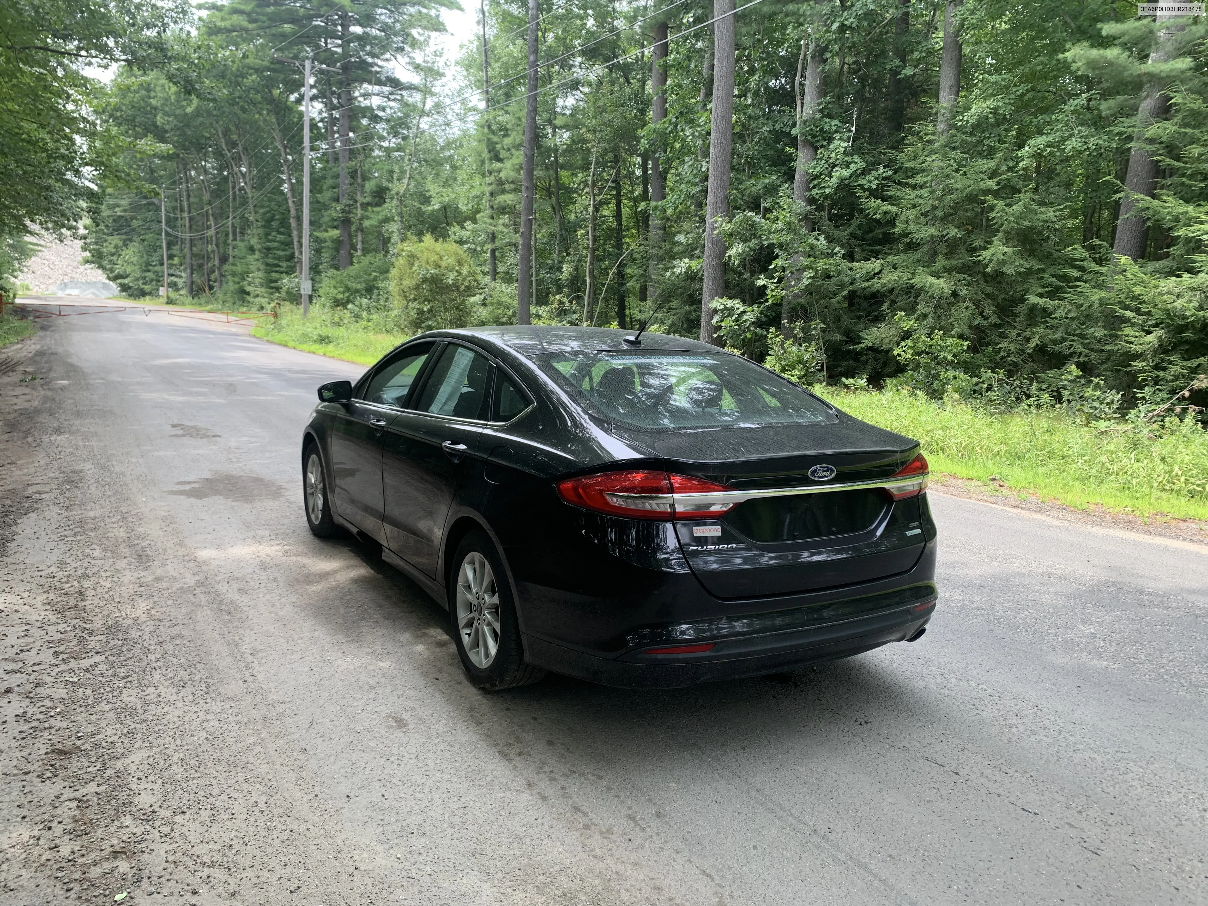 2017 Ford Fusion Se VIN: 3FA6P0HD3HR218478 Lot: 65416024