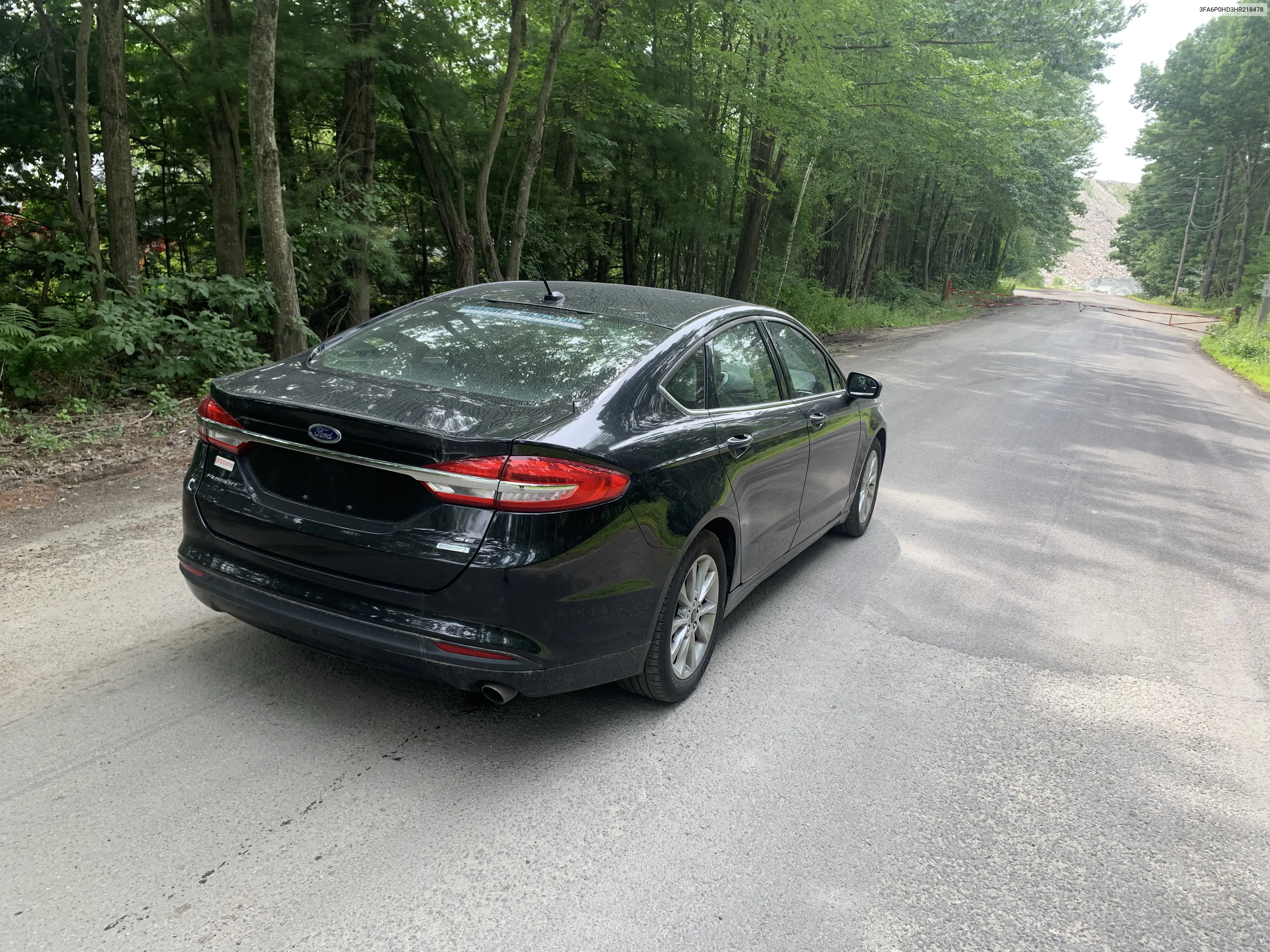 2017 Ford Fusion Se VIN: 3FA6P0HD3HR218478 Lot: 65416024