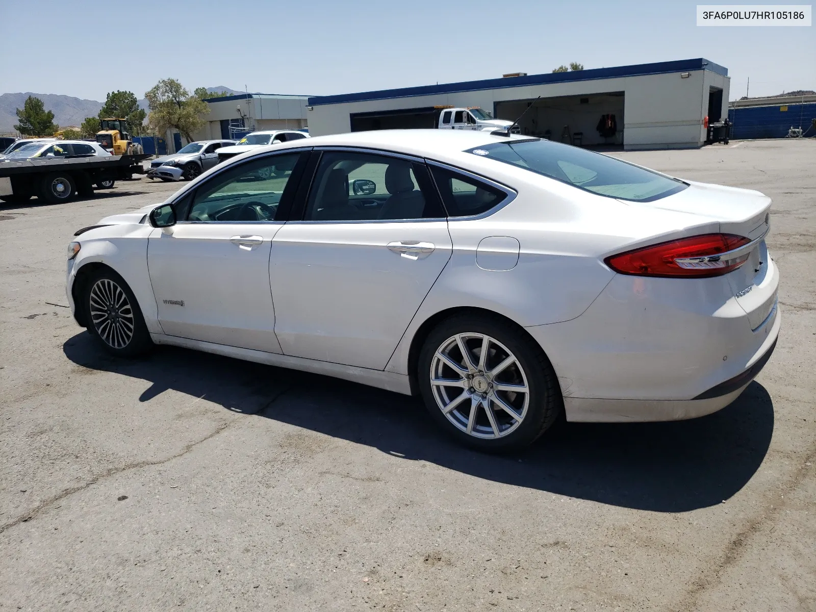 2017 Ford Fusion Se Hybrid VIN: 3FA6P0LU7HR105186 Lot: 65470104