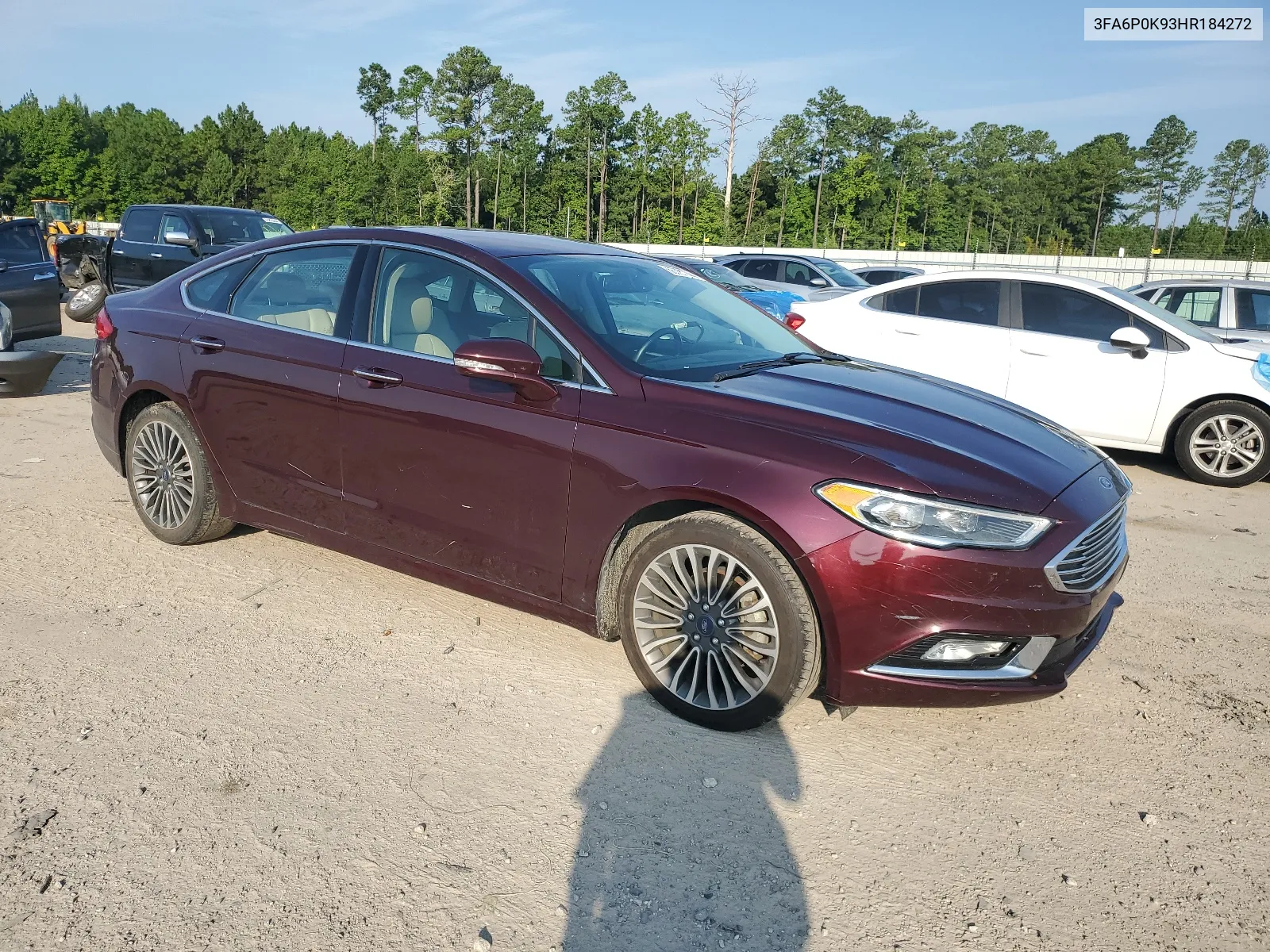 3FA6P0K93HR184272 2017 Ford Fusion Titanium