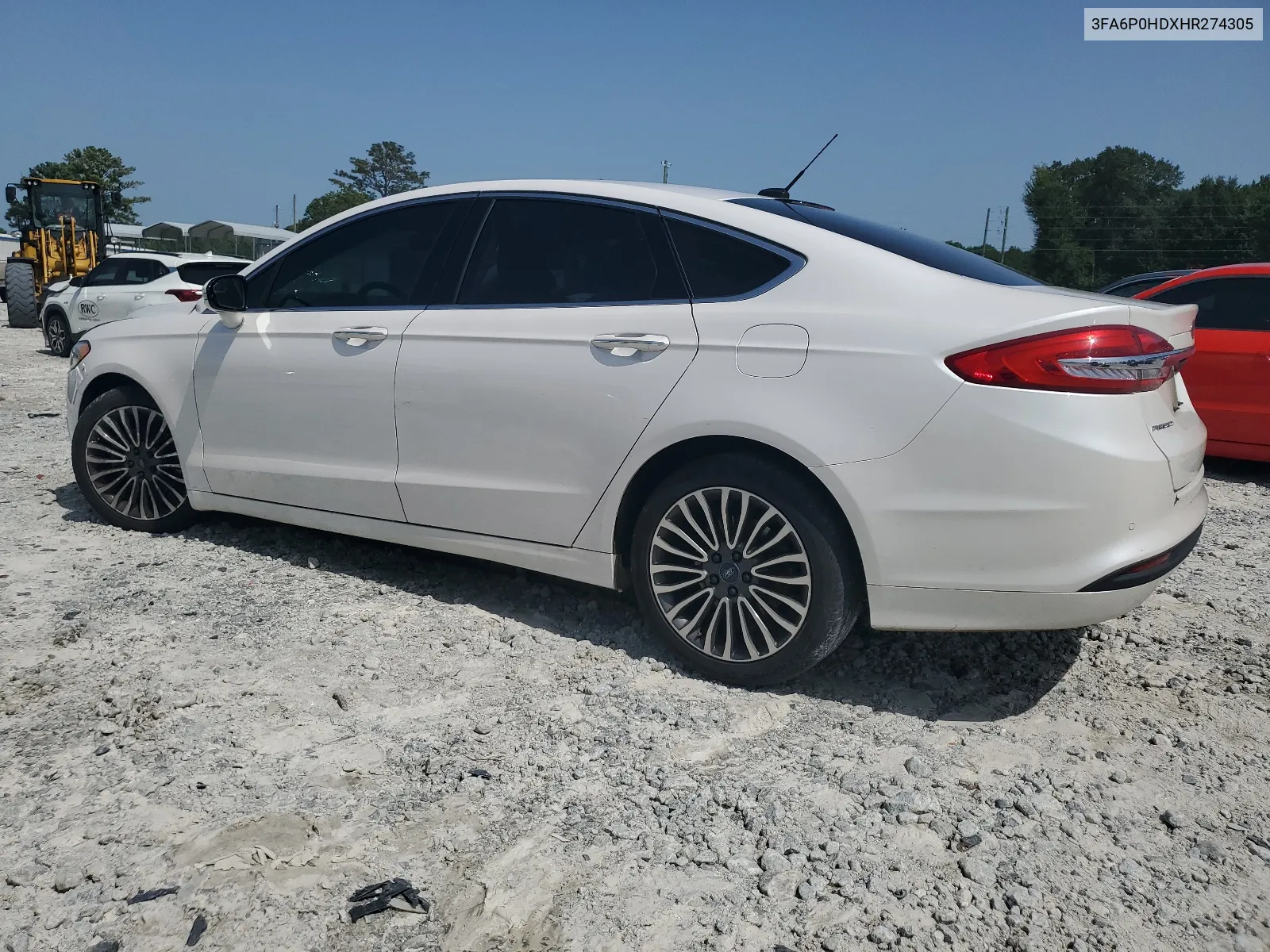 3FA6P0HDXHR274305 2017 Ford Fusion Se