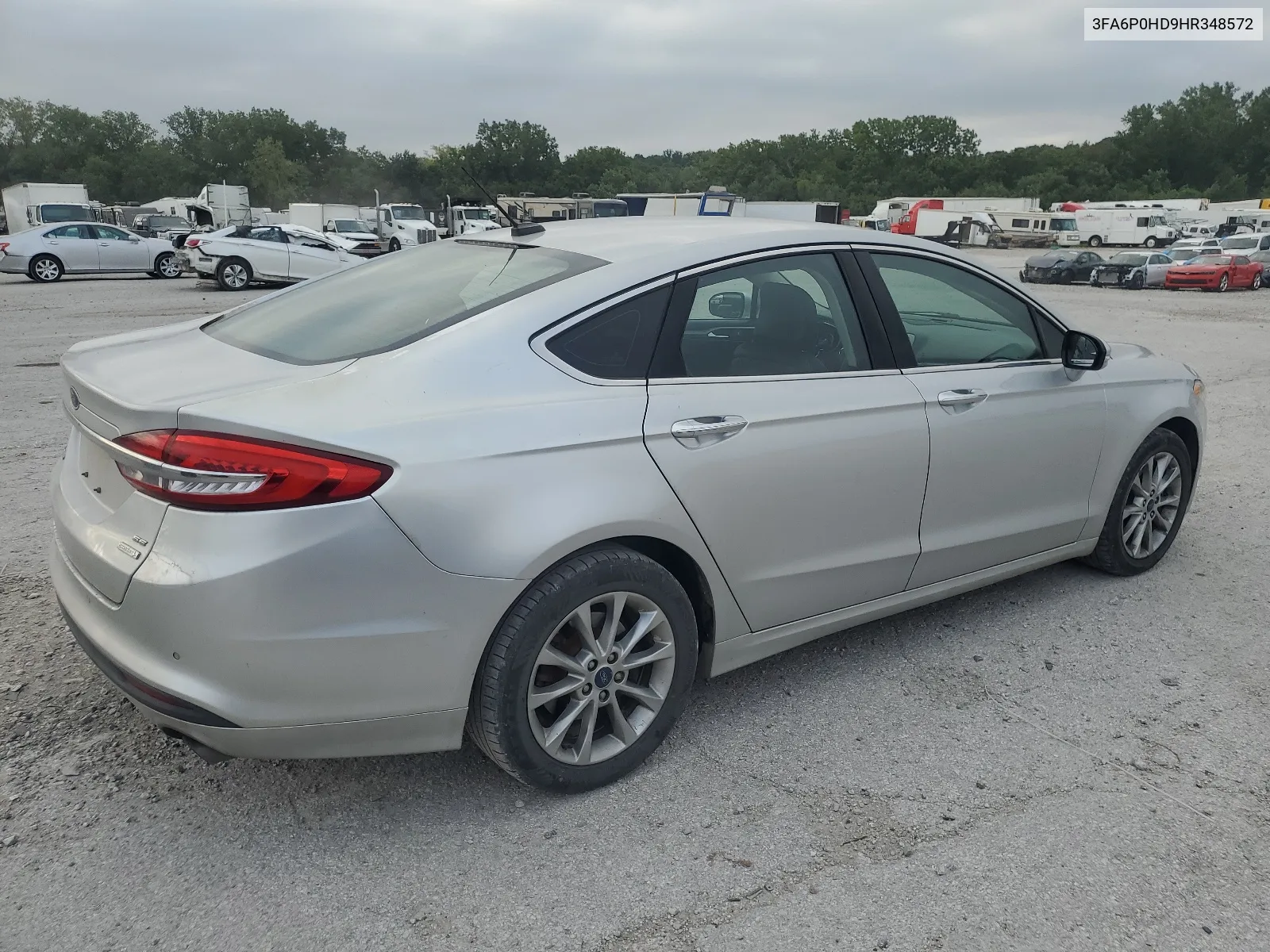 3FA6P0HD9HR348572 2017 Ford Fusion Se