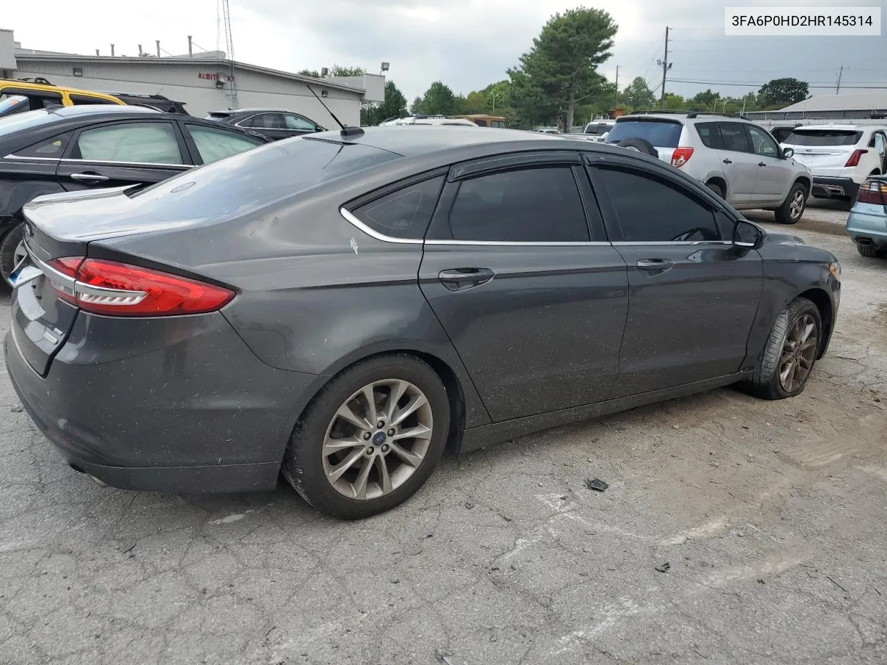 2017 Ford Fusion Se VIN: 3FA6P0HD2HR145314 Lot: 66124844