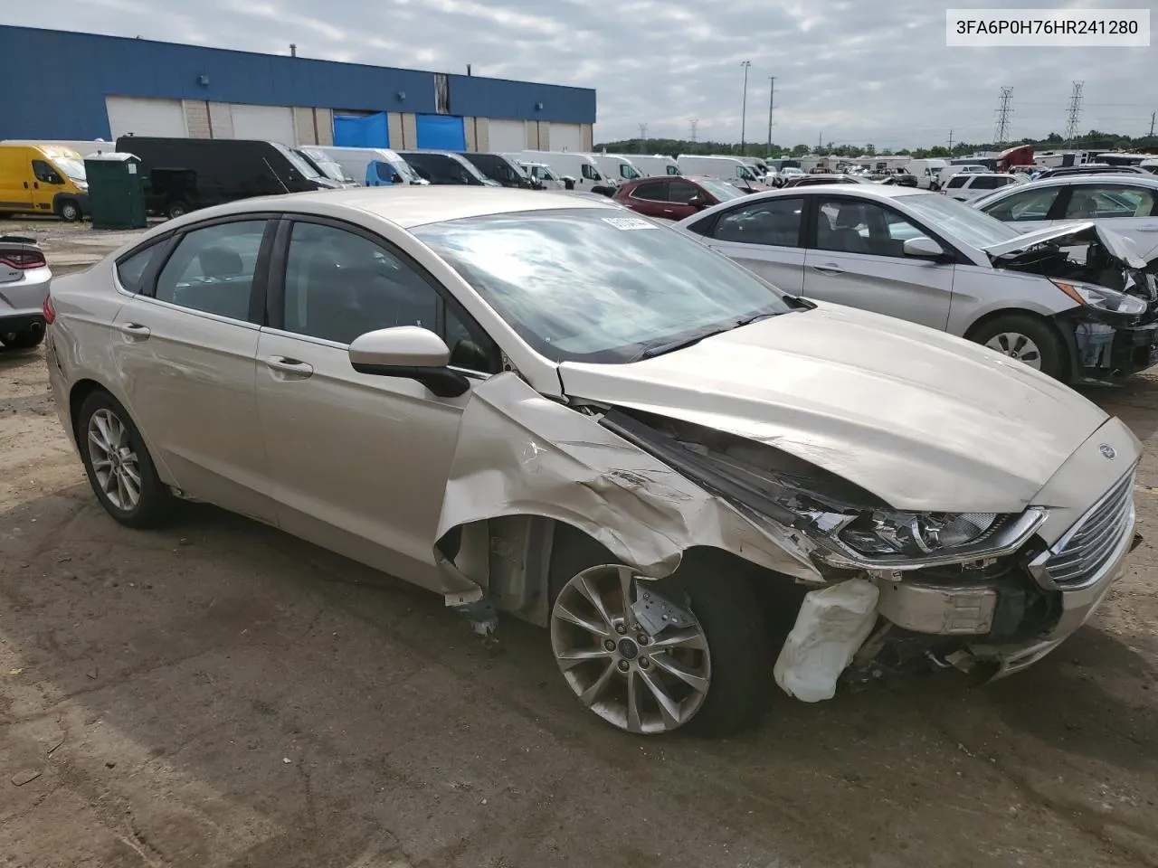 3FA6P0H76HR241280 2017 Ford Fusion Se