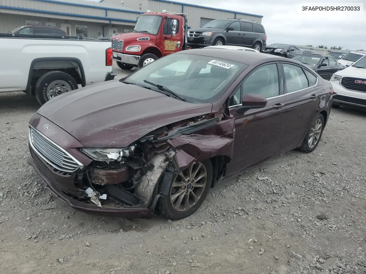 3FA6P0HD5HR270033 2017 Ford Fusion Se