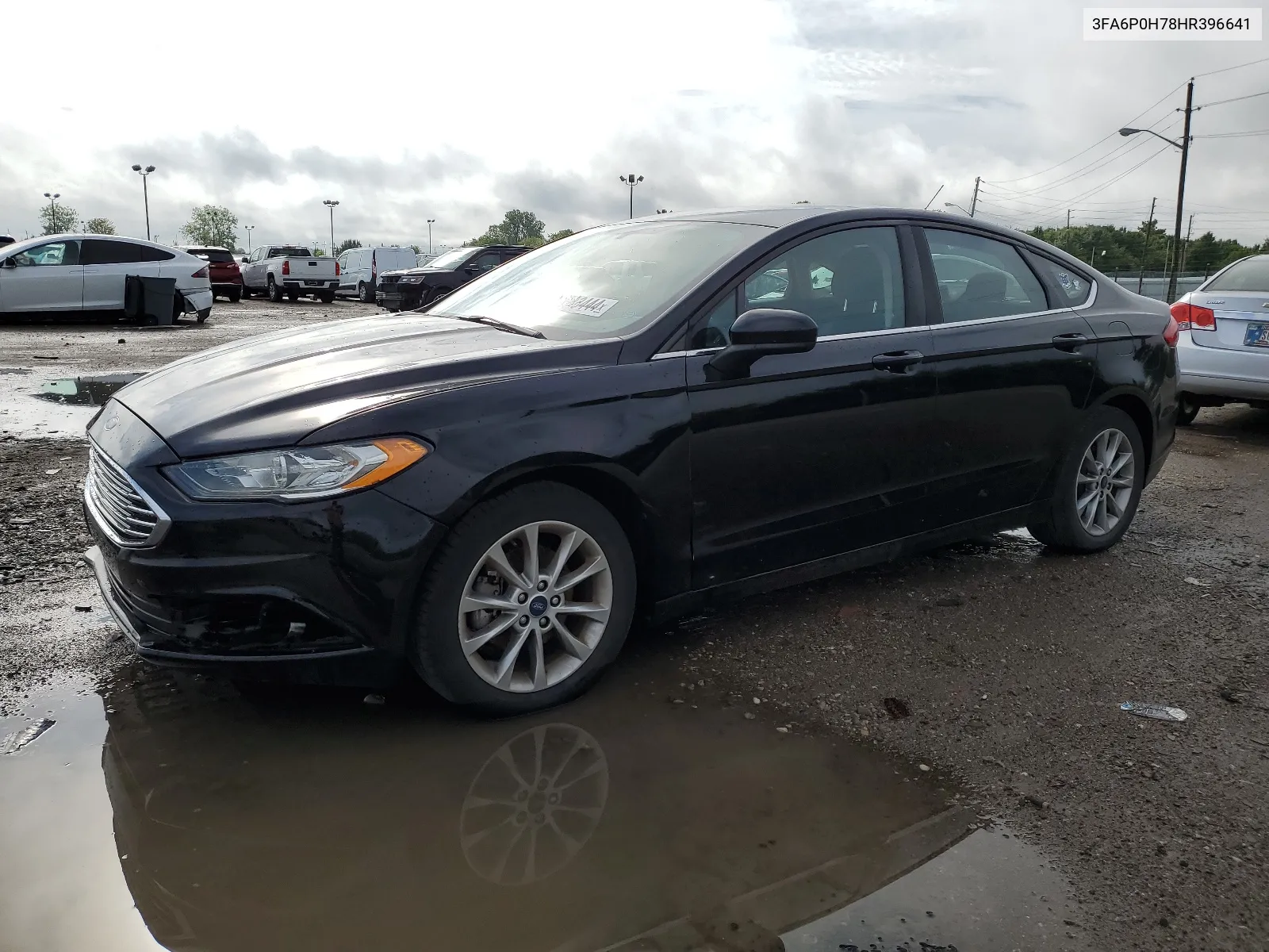 2017 Ford Fusion Se VIN: 3FA6P0H78HR396641 Lot: 66188444