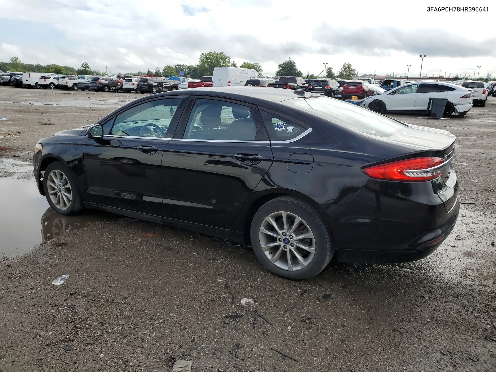 2017 Ford Fusion Se VIN: 3FA6P0H78HR396641 Lot: 66188444