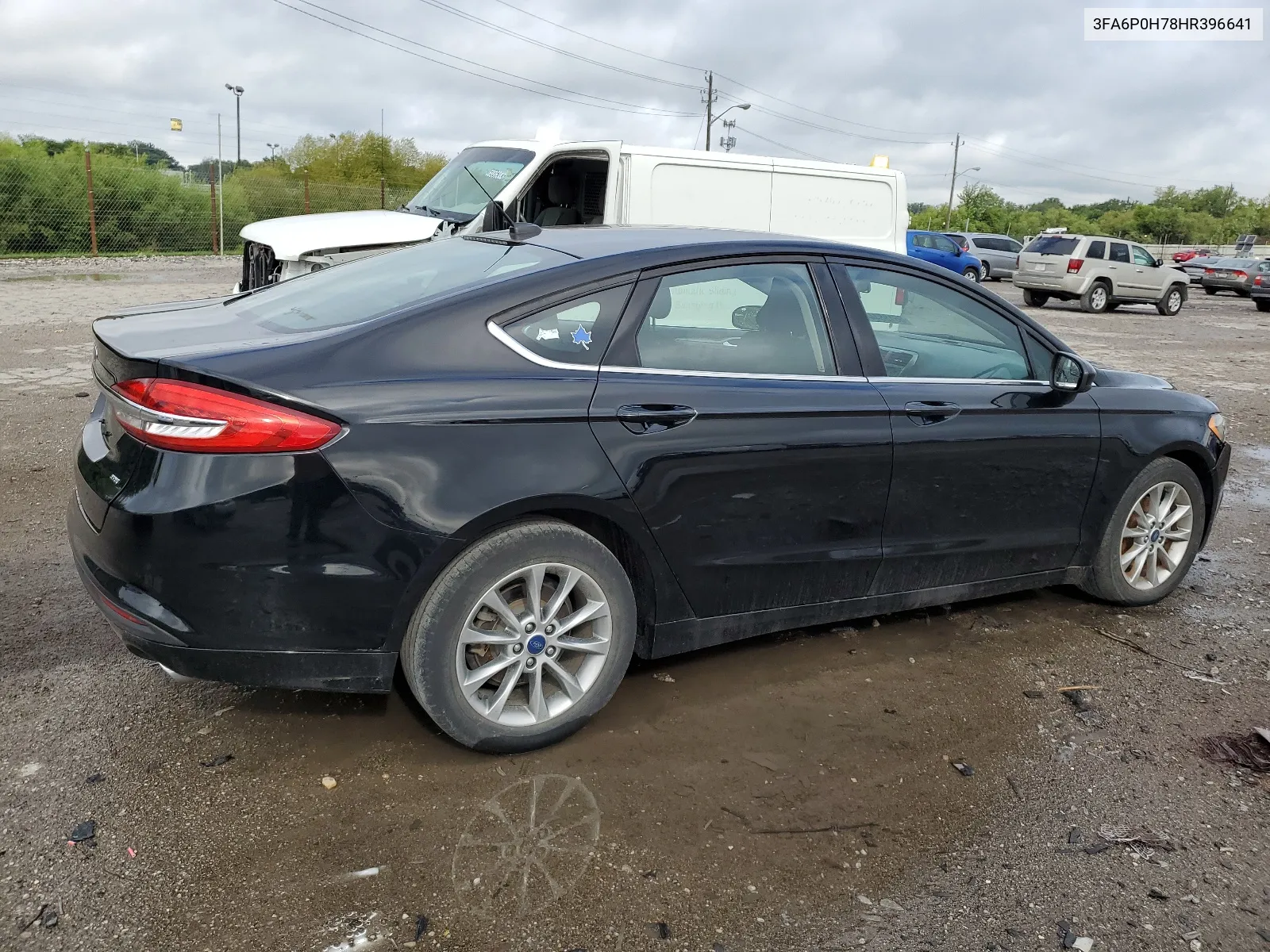 2017 Ford Fusion Se VIN: 3FA6P0H78HR396641 Lot: 66188444