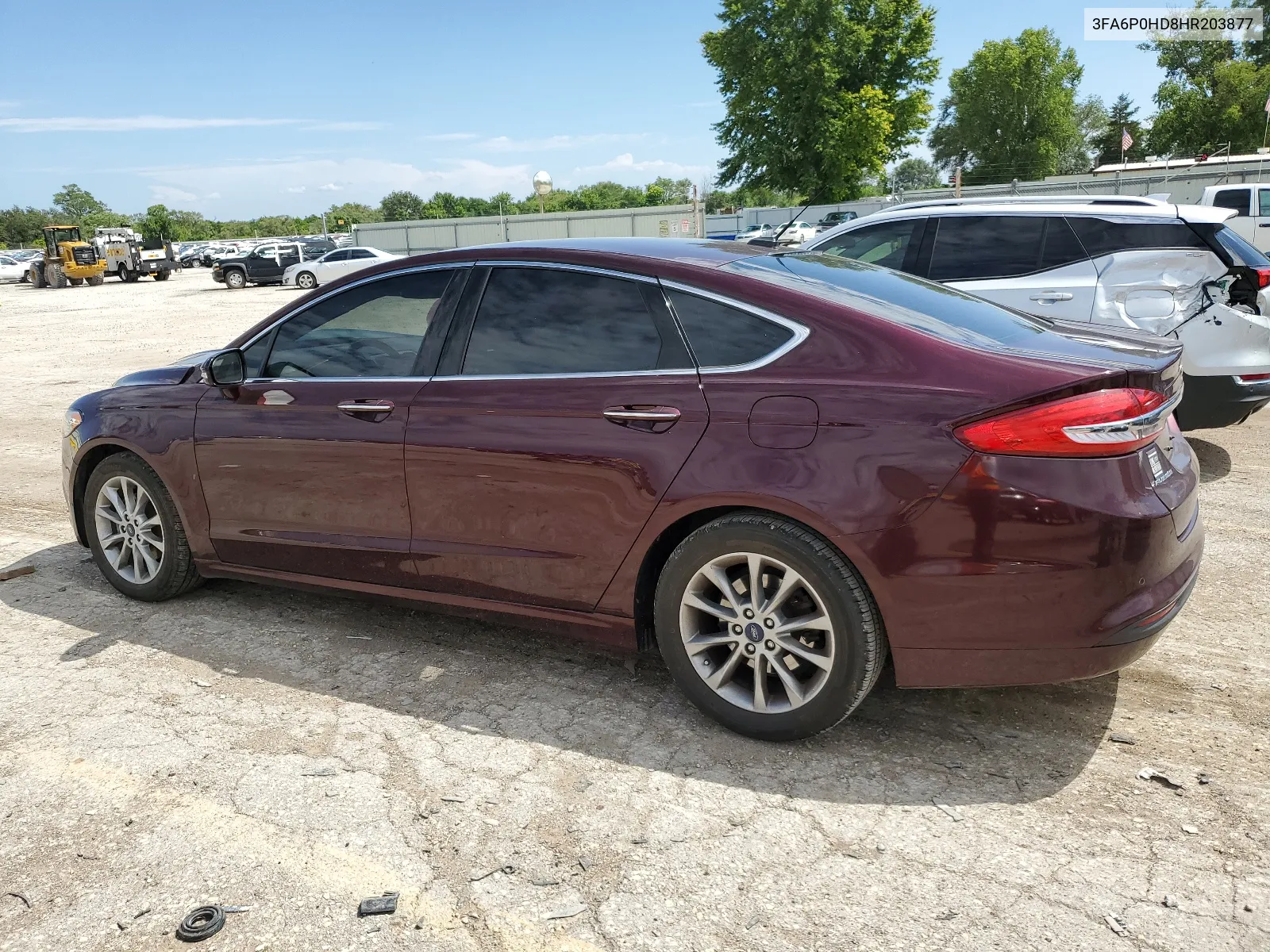 3FA6P0HD8HR203877 2017 Ford Fusion Se