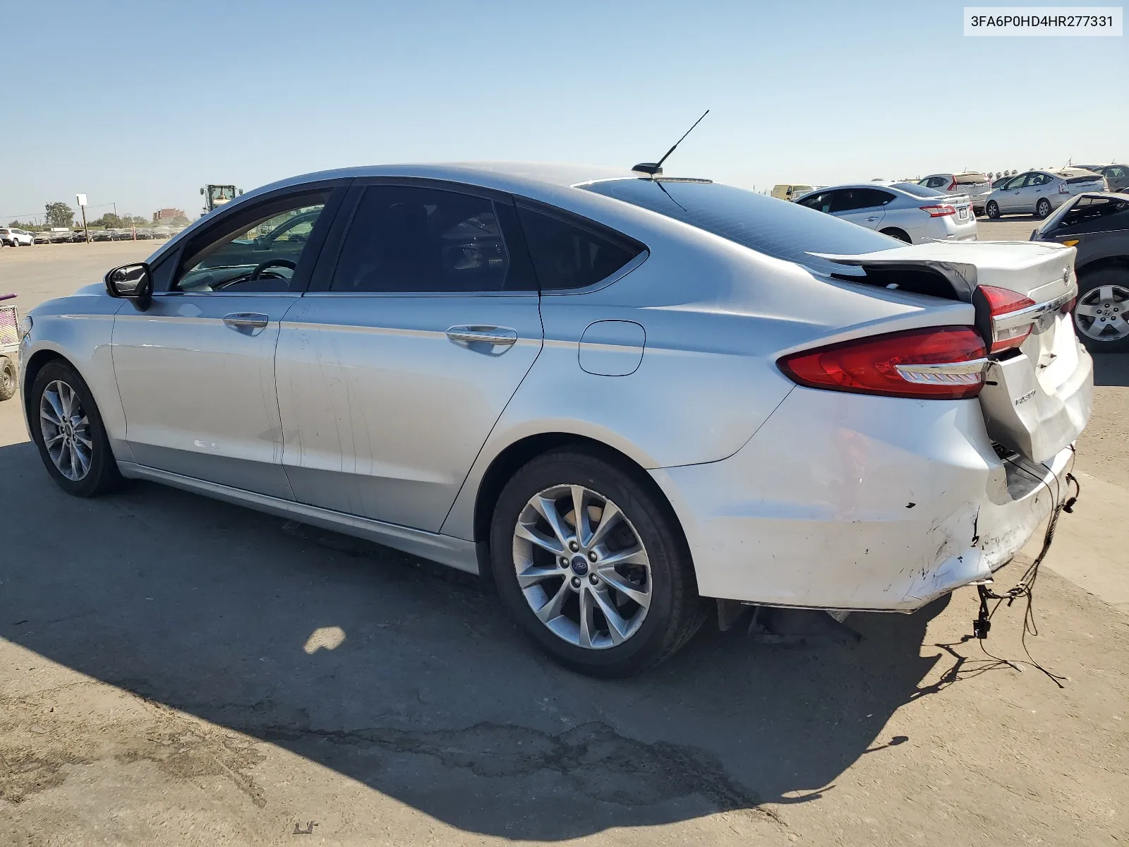 2017 Ford Fusion Se VIN: 3FA6P0HD4HR277331 Lot: 66588304