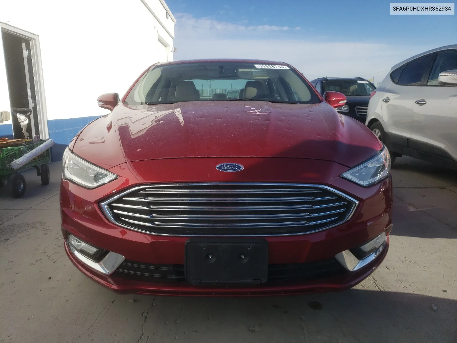 3FA6P0HDXHR362934 2017 Ford Fusion Se