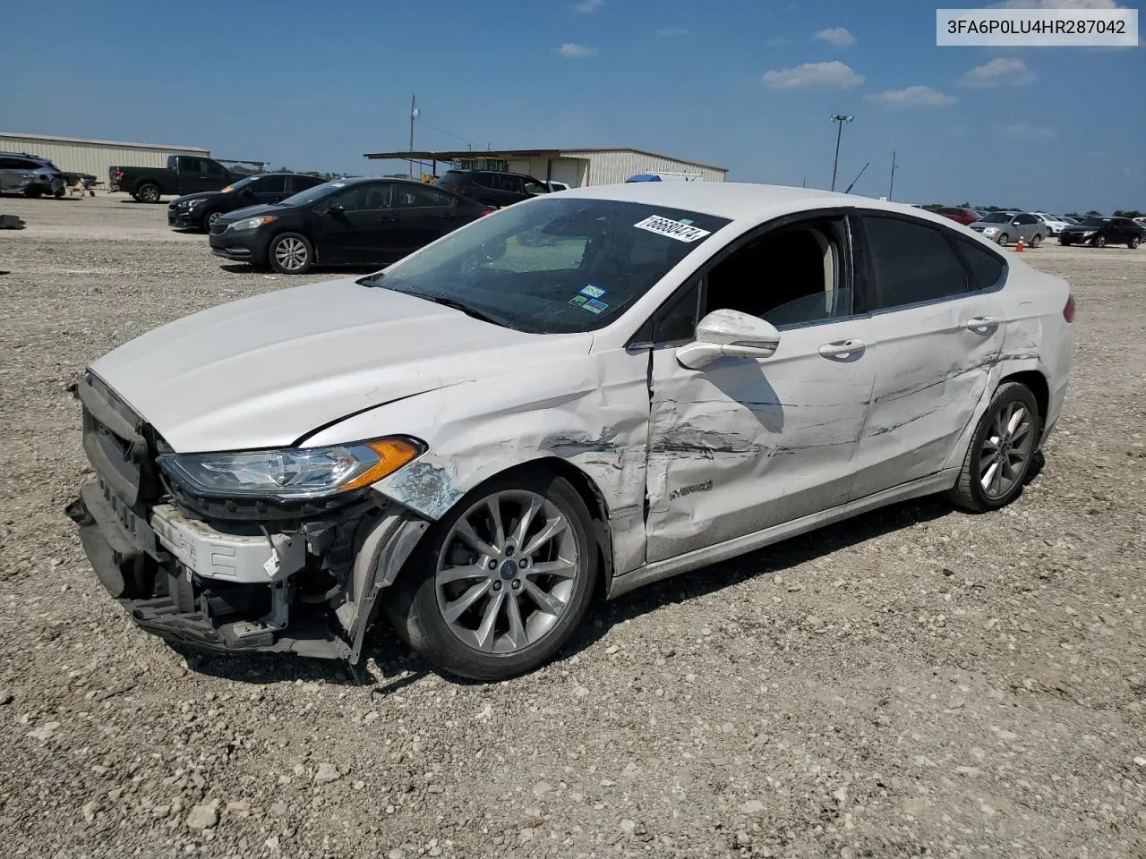 3FA6P0LU4HR287042 2017 Ford Fusion Se Hybrid