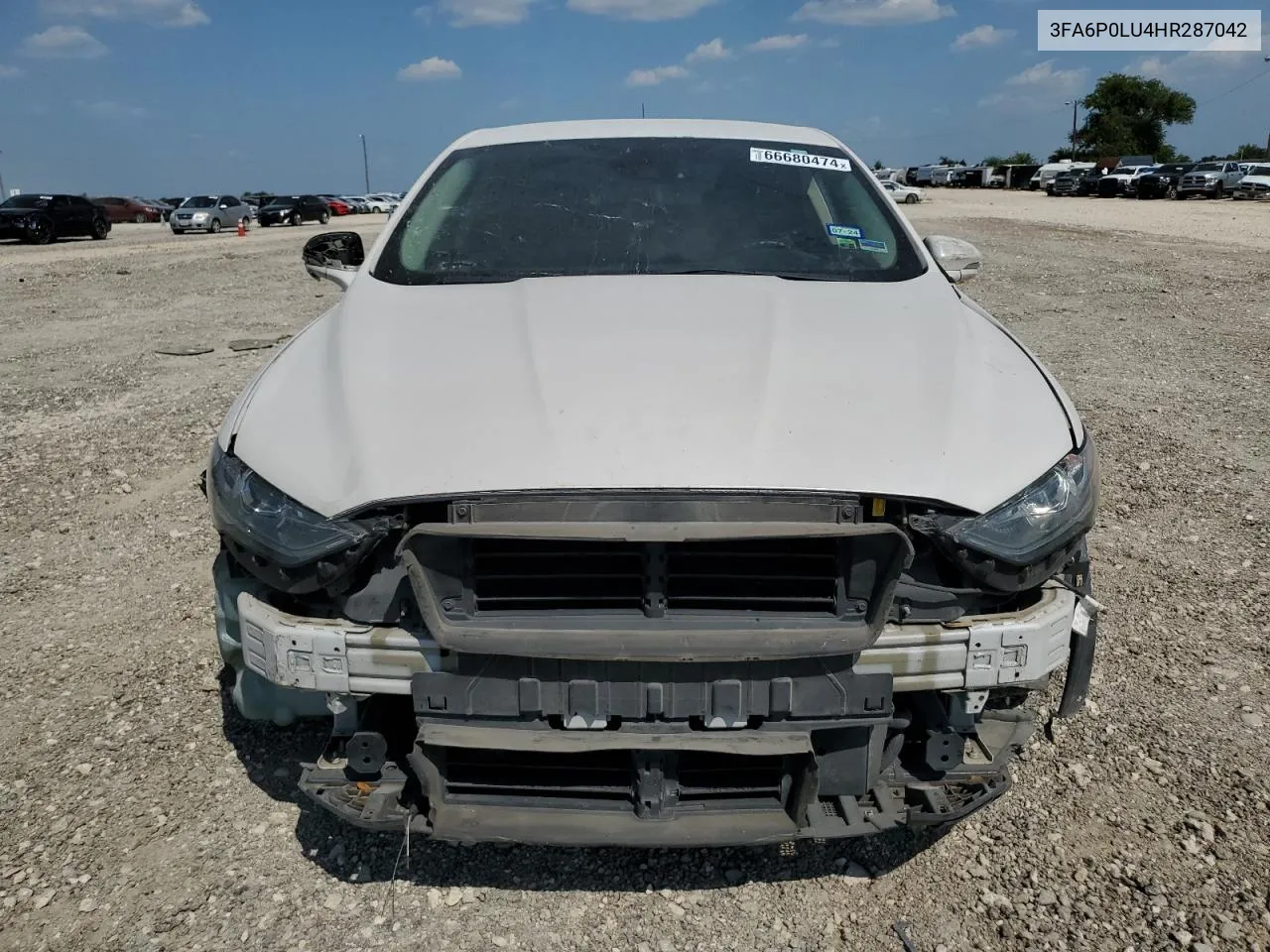 3FA6P0LU4HR287042 2017 Ford Fusion Se Hybrid