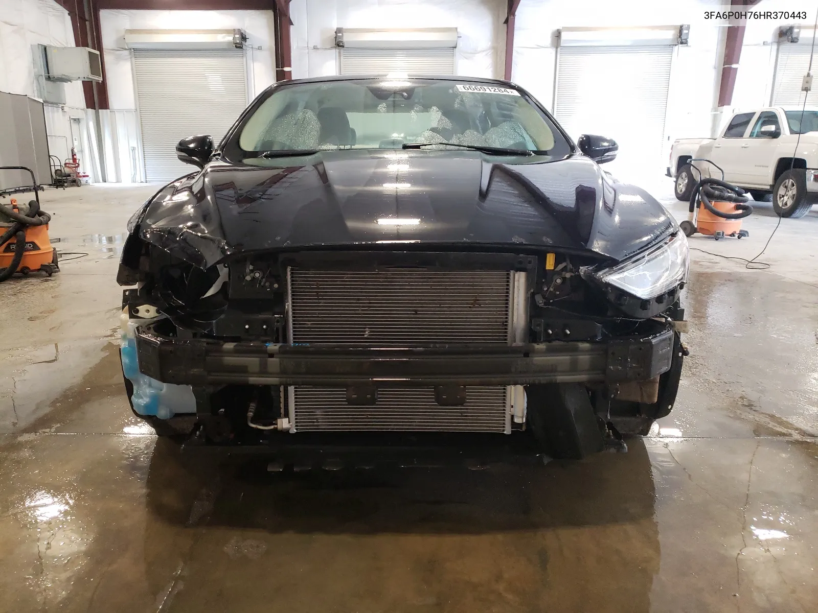 2017 Ford Fusion Se VIN: 3FA6P0H76HR370443 Lot: 66691284