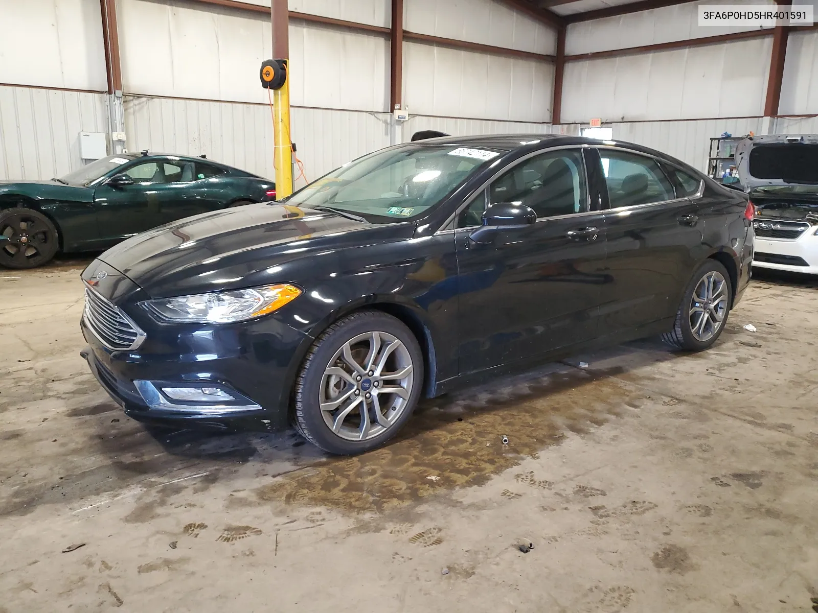 3FA6P0HD5HR401591 2017 Ford Fusion Se