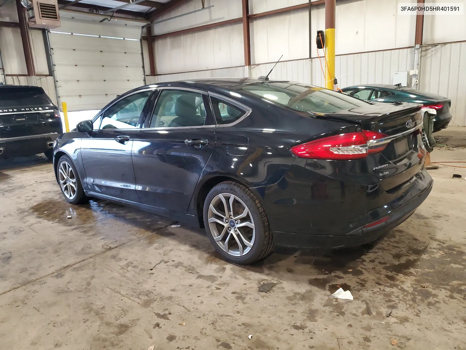 2017 Ford Fusion Se VIN: 3FA6P0HD5HR401591 Lot: 66742114