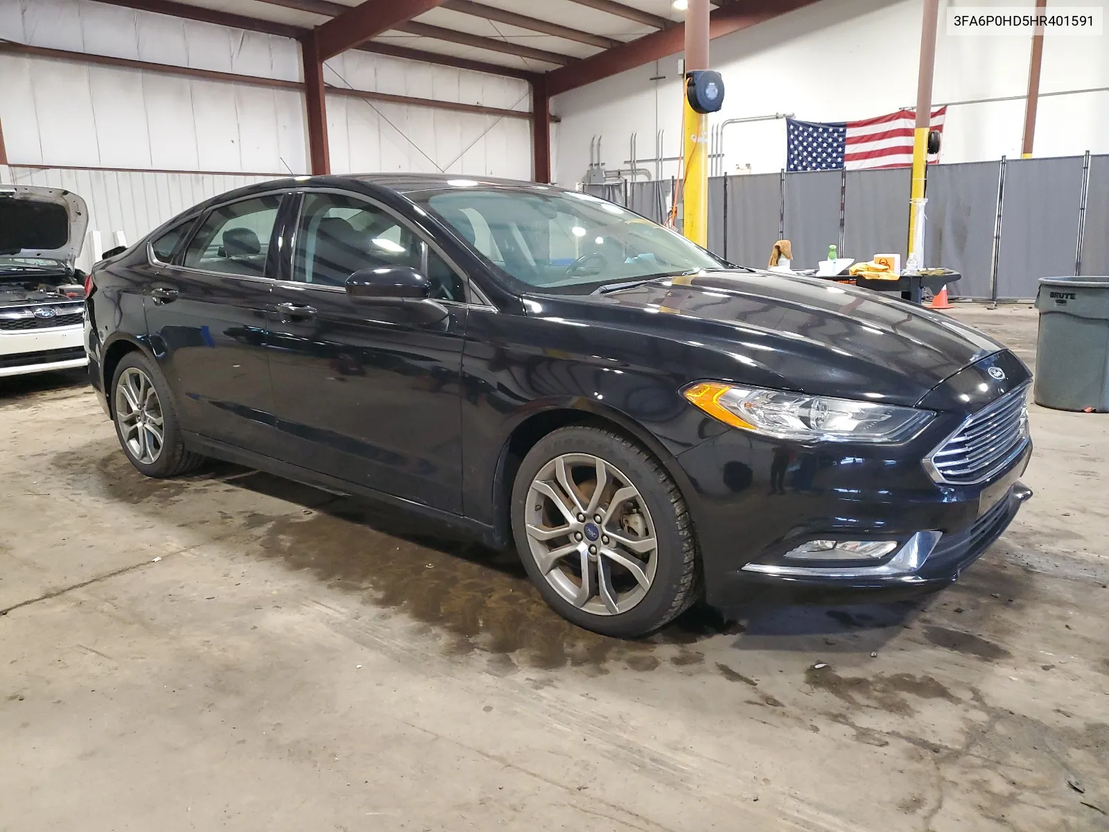 3FA6P0HD5HR401591 2017 Ford Fusion Se