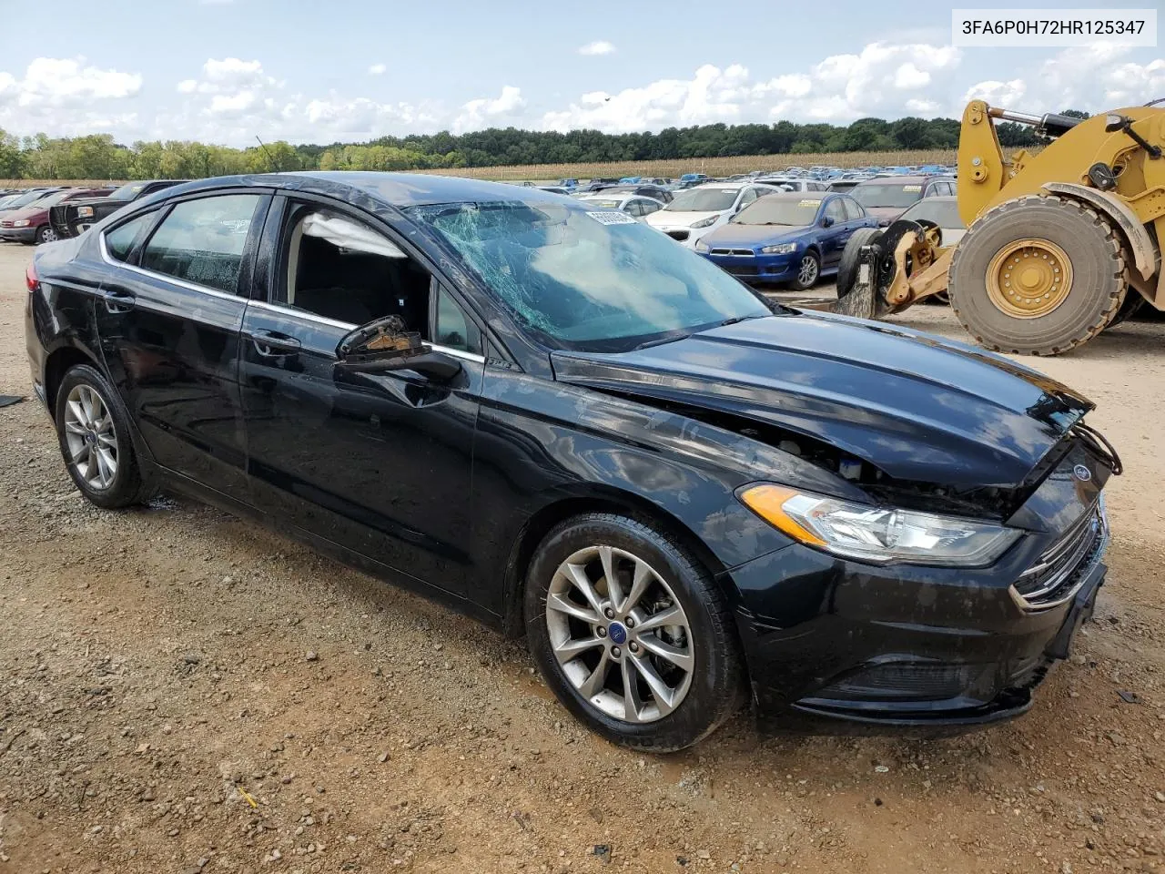 2017 Ford Fusion Se VIN: 3FA6P0H72HR125347 Lot: 66860934