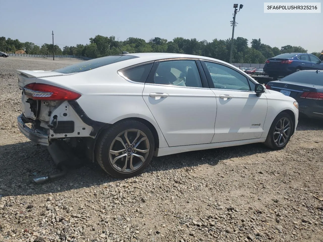 2017 Ford Fusion Se Hybrid VIN: 3FA6P0LU5HR325216 Lot: 67086154