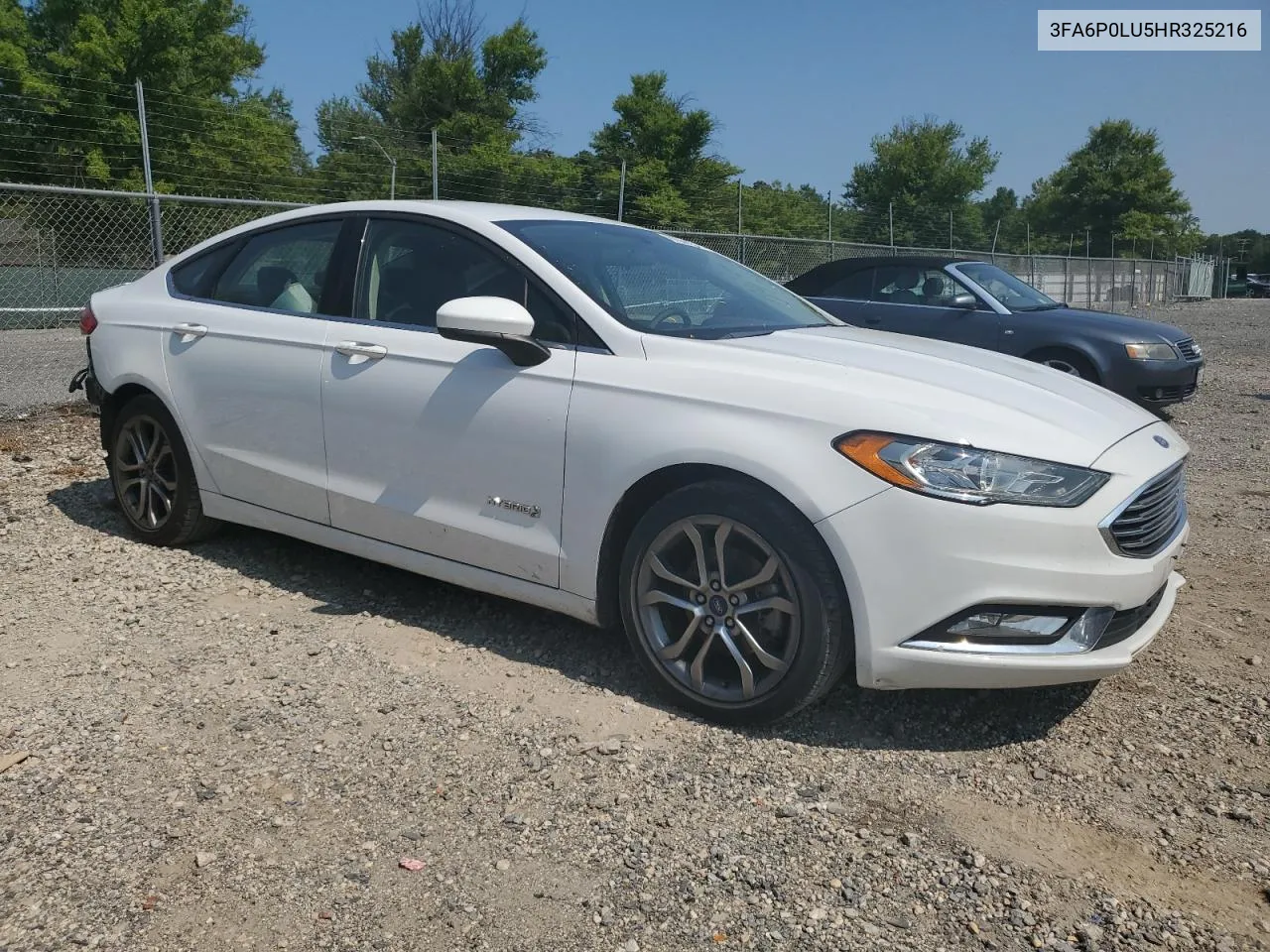 2017 Ford Fusion Se Hybrid VIN: 3FA6P0LU5HR325216 Lot: 67086154