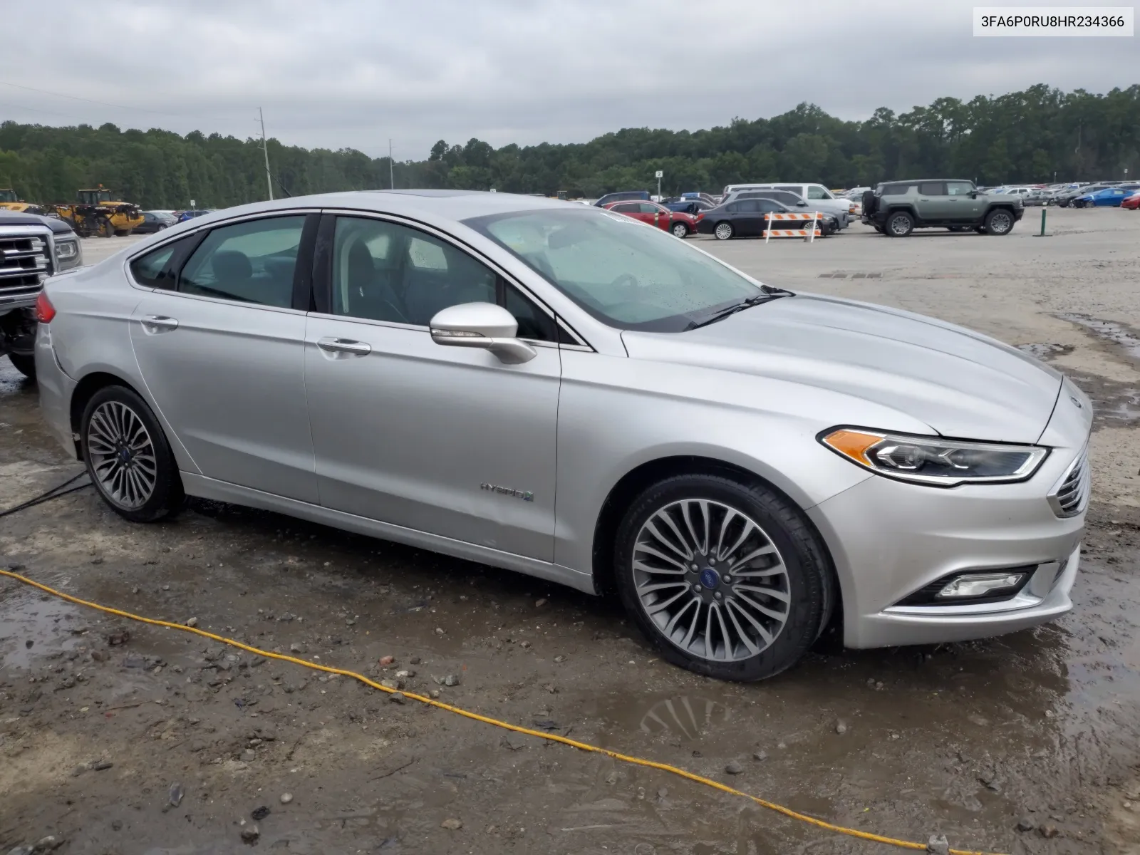 2017 Ford Fusion Titanium Hev VIN: 3FA6P0RU8HR234366 Lot: 67086364